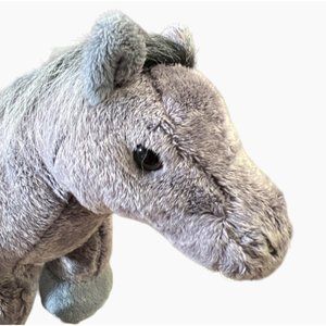 Ganz Webkinz Grey Arabian Horse Plush Stuffed Animal Toy